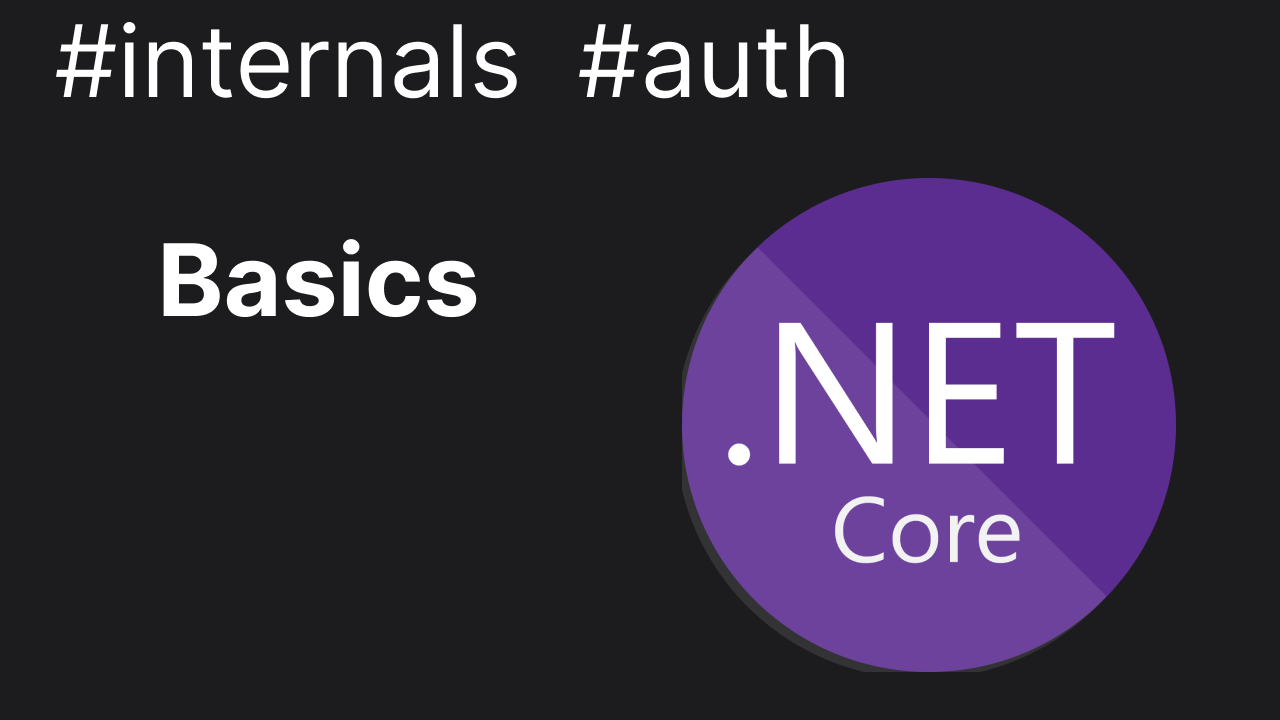 .NET Auth internals pt1: basics