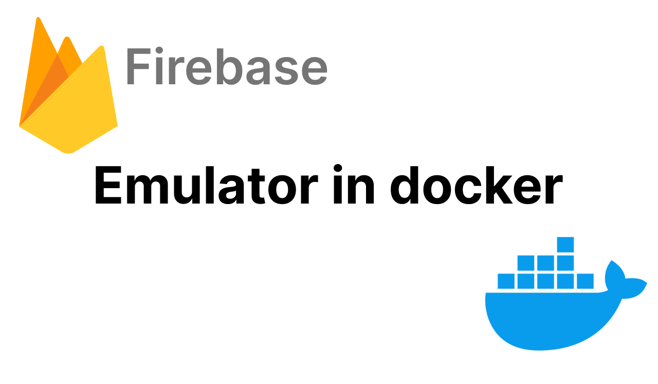 Firebase emulator in docker locally